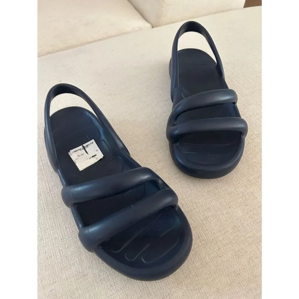 CAMPER MEN SANDALS KOBARAH FLAT, Navy Blue, NWOT Size M42/9
